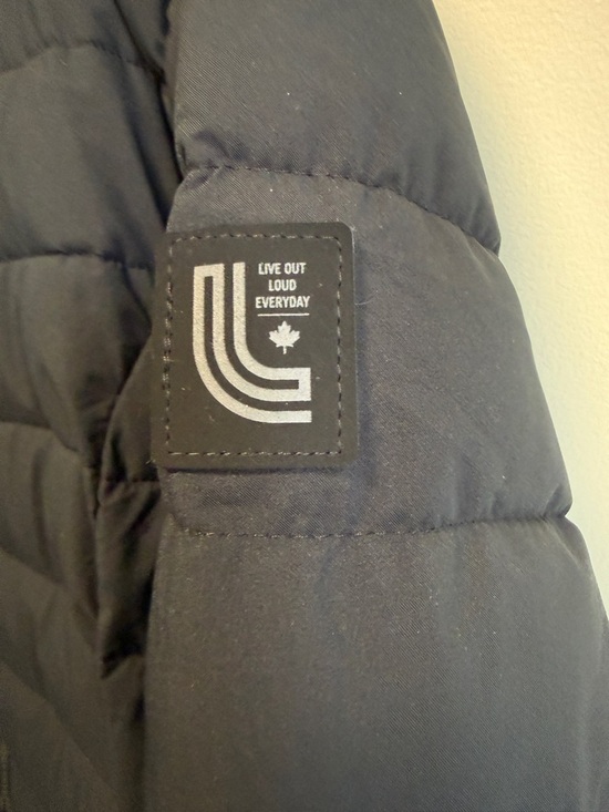 Lole Black Quilted Hooded Puffer Coat - Picture 7 of 10